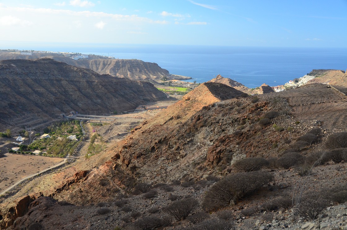 Gran Canaria, Playa del Cura, Mogan, Tejeda, Artenara