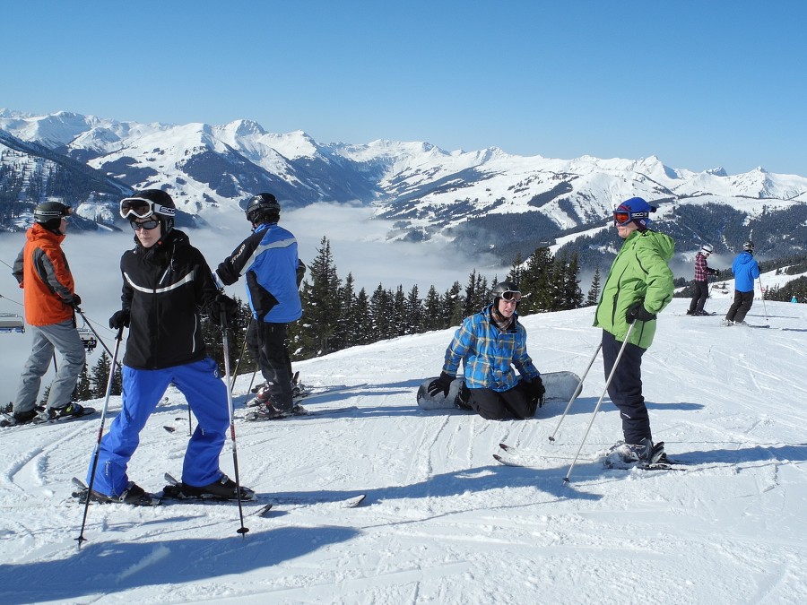 Alpy Saalbach a Beskydy 2013