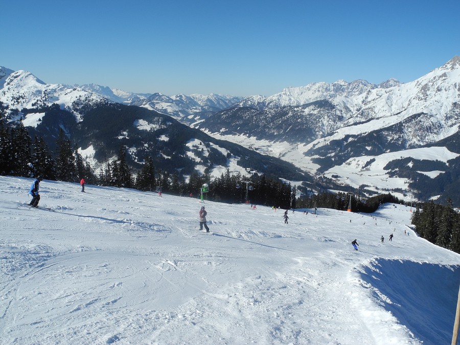 Alpy Saalbach a Beskydy 2013