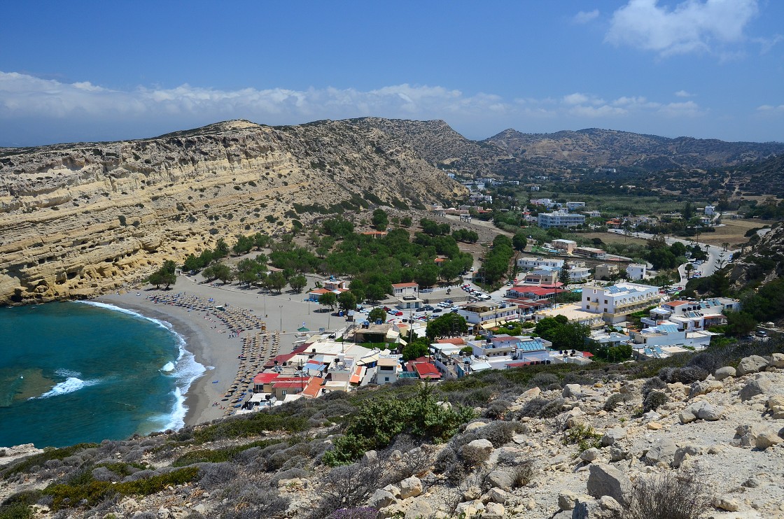 Mátala, Red beach, Zafiria, The Lions restaurant, 