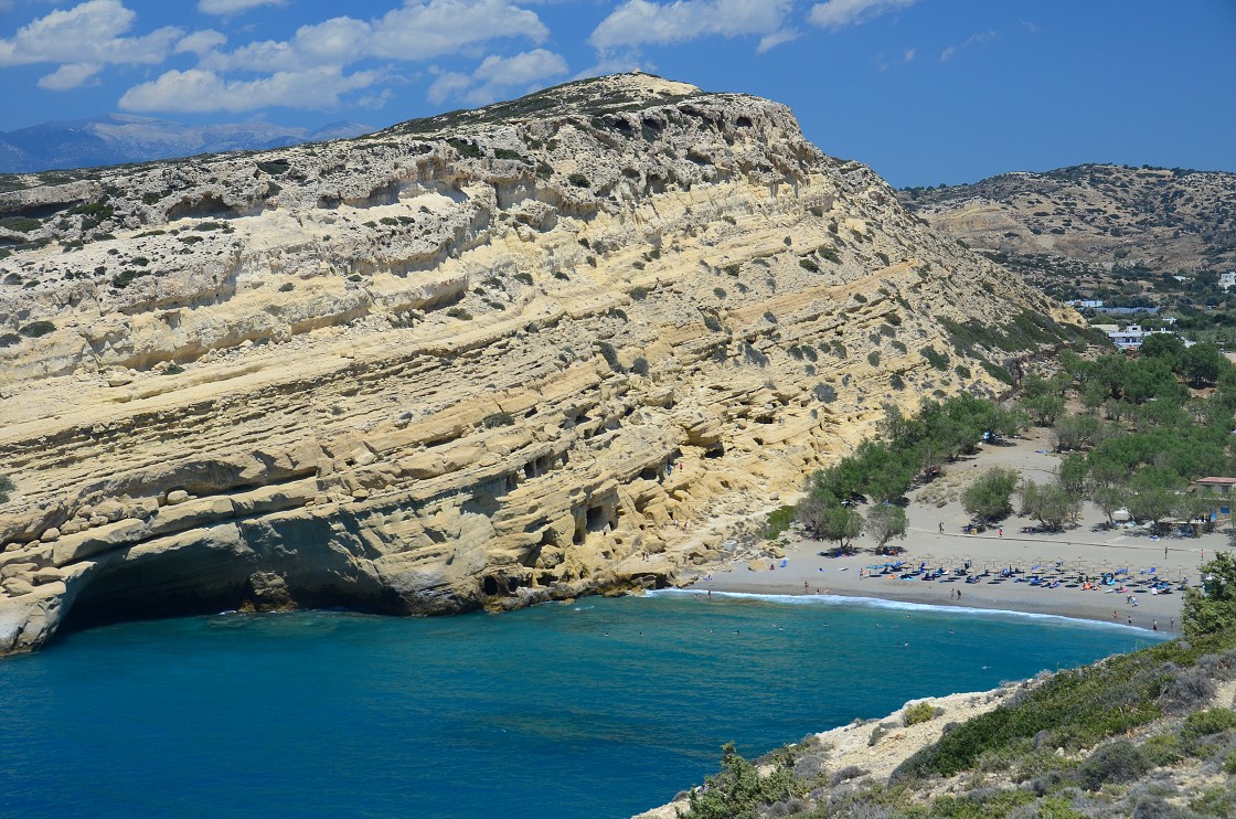 Mátala, Red beach, Zafiria, The Lions restaurant, 